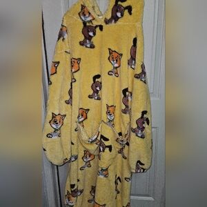 Oversized Plush Hooded Robe